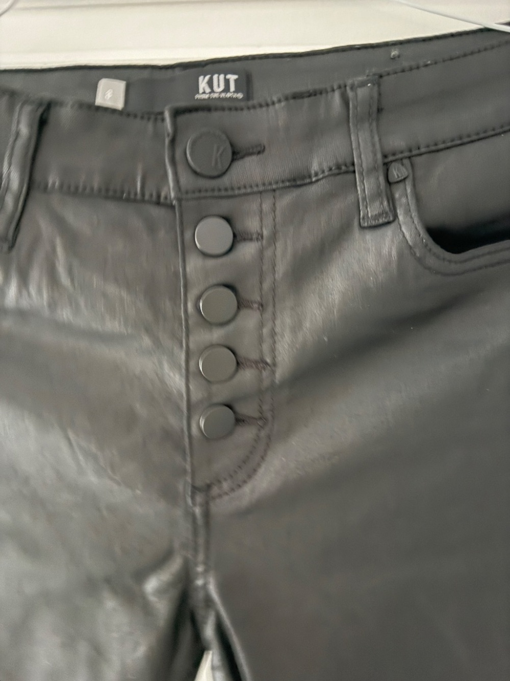Kut From the Kloth - Coated Black Jeans - Picture 3 of 7
